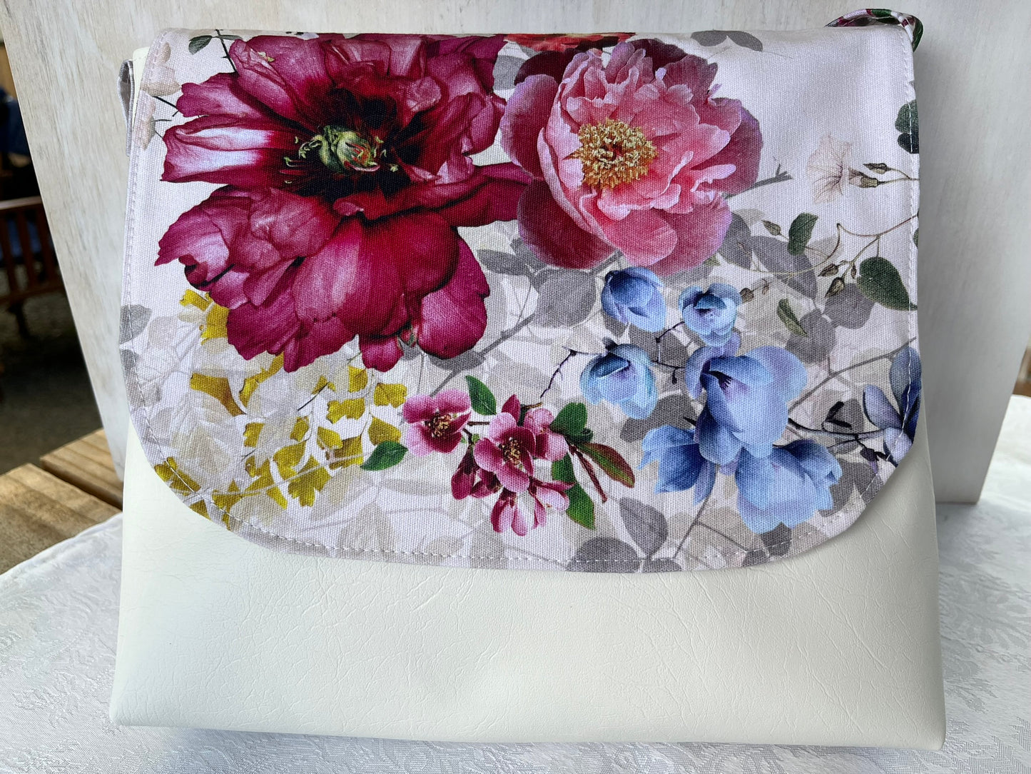 Handbag Ella Floral Brights Two Tone