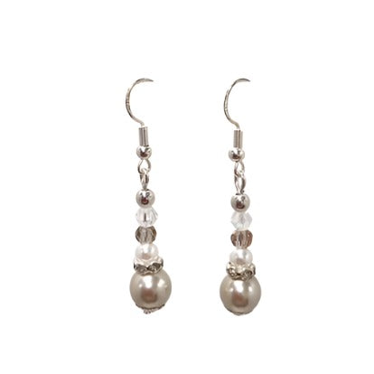 Pearl Multi Drop Bead Earring