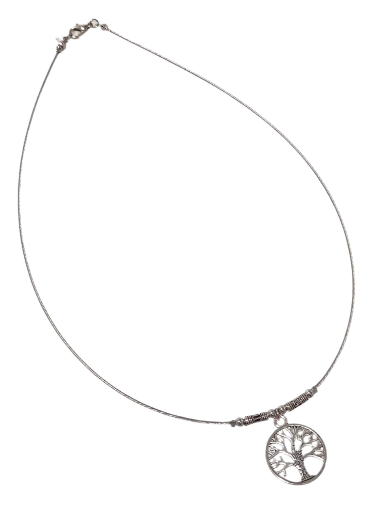 Tree of Life Tiger Tail Necklace