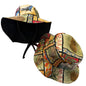 Sun hat bucket reversible kiwiana print kiwi