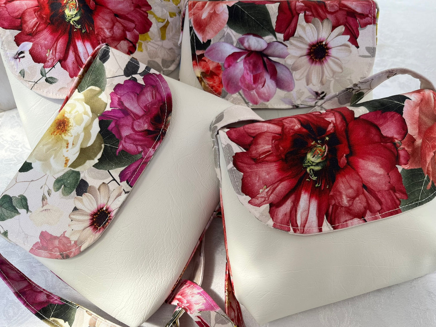 Handbag Ella Mini Floral Two Tone