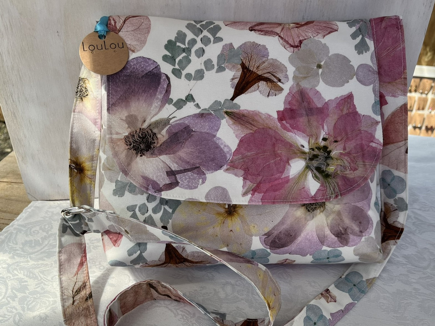 Handbag Ella Pastel Flower Garden