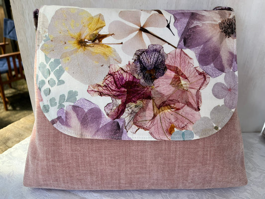 Handbag Ella Pastel Flower Garden Two Tone