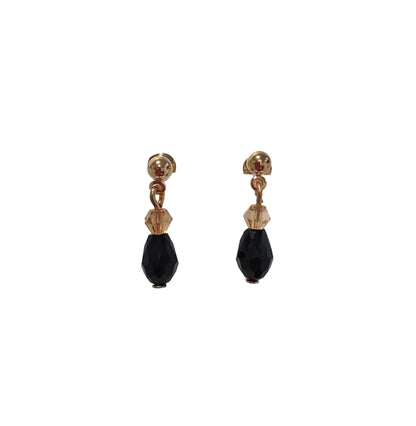 Teardrop Bead Drop Earrings