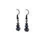 Bead Trio Rondelle Drop Earrings