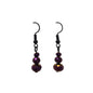 Bead Trio Rondelle Drop Earrings