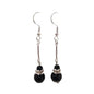 Petite Long Bead Duo Drop Earrings