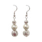 Trio Filagree Bead Drop Earrings