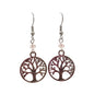 Tree of Life Bead Drop Earrings