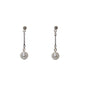 Earrings, Post Pearl Bar Drop