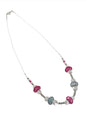 Lampwork Multi Colour Bead Necklace