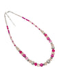 Pretty in Pink Bead Necklace