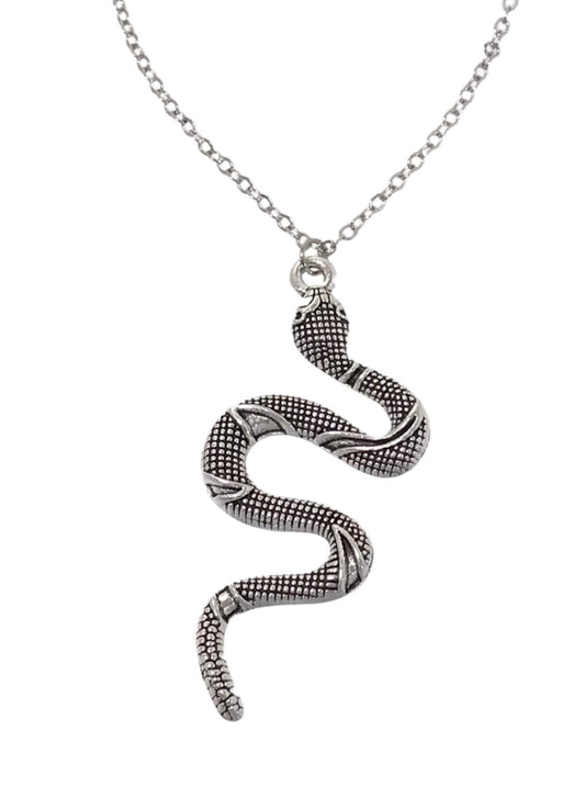 Silver Snake Pendant Chain