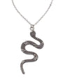 Silver Snake Pendant Chain