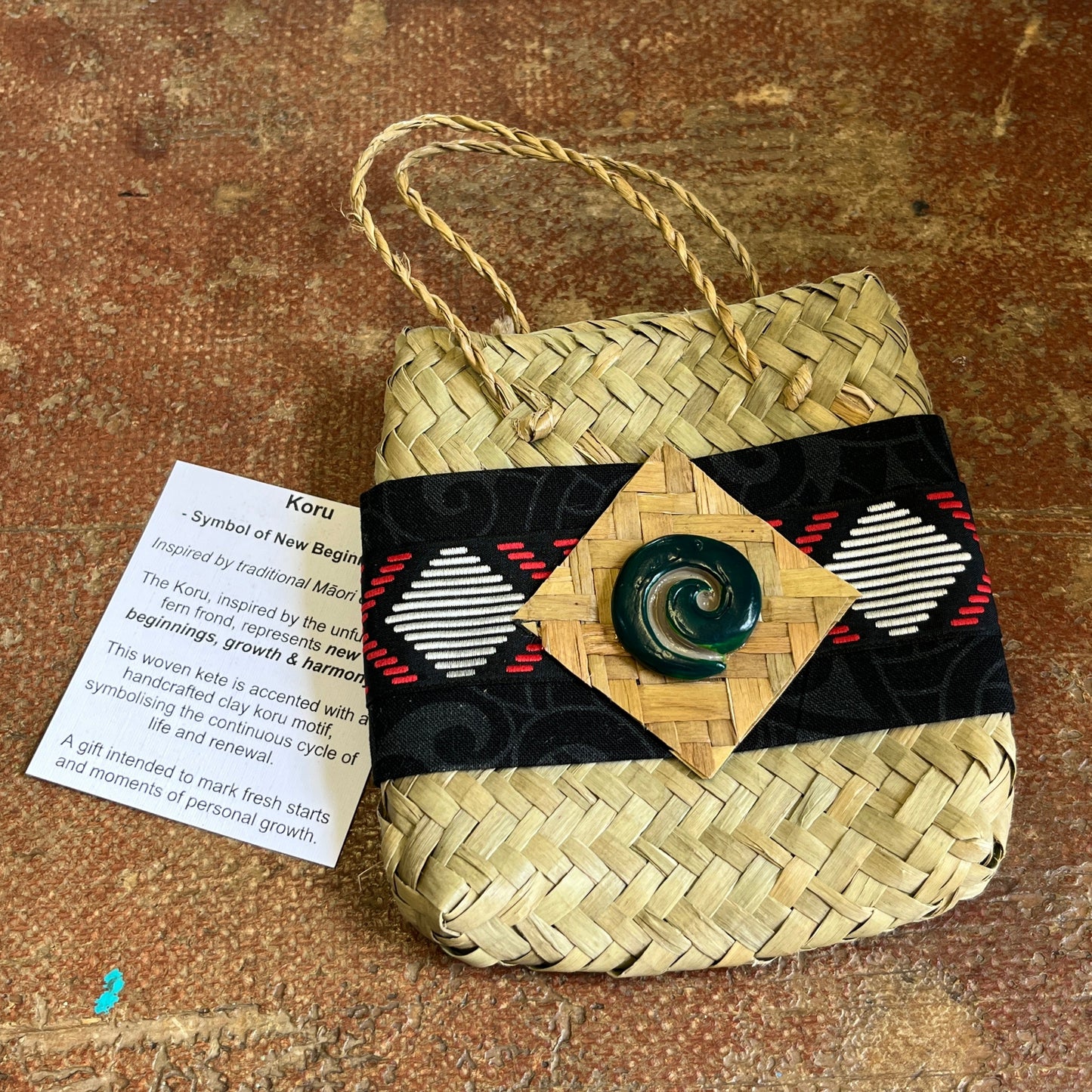 Kiwiana Large Kete Motifs