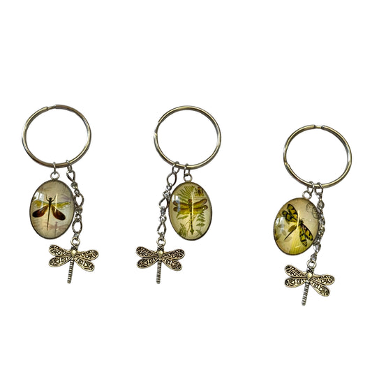 Vintage Dragonfly Keyrings
